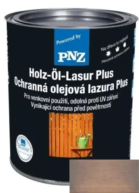 Zlevněný PNZ Olejová lazura PLUS patina / patina 2,5 l