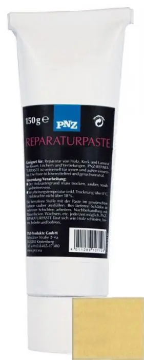 Značkový PNZ Opravná pasta na dřevo a korek fichte,tanne,esche,birke / smrk, jedle, popel, bříza 725 g