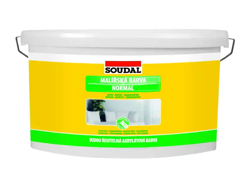 Zlevněný SOUDAL Malířská barva NORMAL 15kg