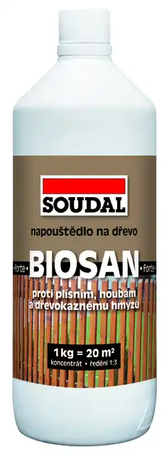 Zlevněný SOUDAL BIOSAN FORTE hnědý 5 kg