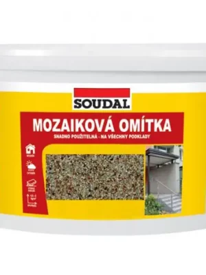 Zlevněný SOUDAL Mozaiková omítka sv. písek 044 16 kg