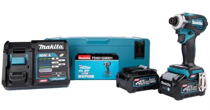 Akce Makita TD001GM201 Aku rázový šroubovák 1/4"Li-ion XGT 40V/4,0Ah