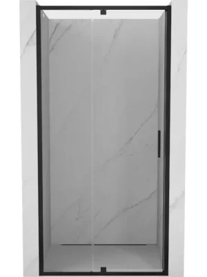 Zlevněný MEXEN - Exo sprchové dveře křídlové 125, transparent, černá 819-125-000-70-00