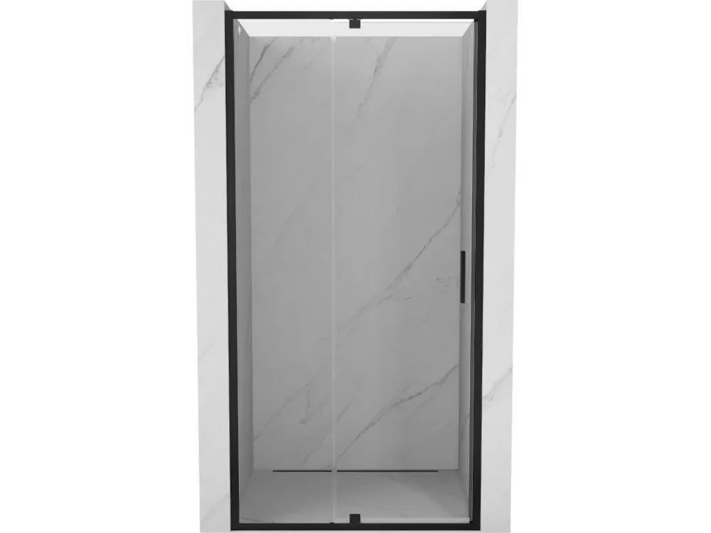 Zlevněný MEXEN - Exo sprchové dveře křídlové 125, transparent, černá 819-125-000-70-00