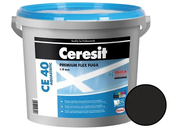 Autentický Spárovací hmota Ceresit CE 40 coal 5 kg CG2WA CE40518