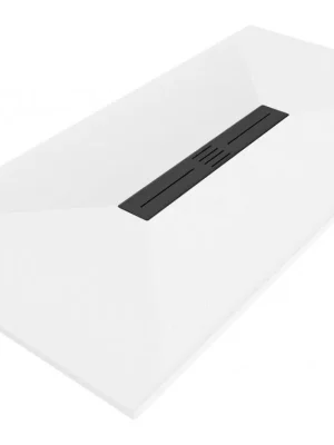 Akční Cena MEXEN/S - Toro obdélníková sprchová vanička SMC 150 x 80, bílá, mřížka černá 43108015-B