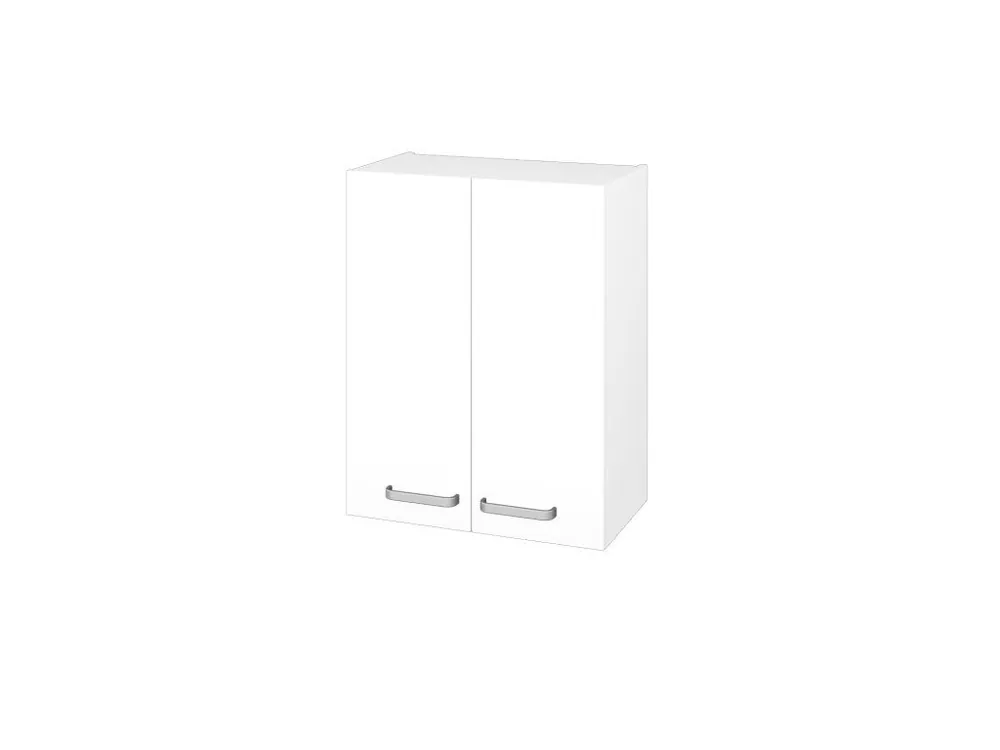 Akce Horní skříňka DOS SYD2 60 - N01 Bílá lesk / Úchytka T01 / L01 Bílá vysoký lesk