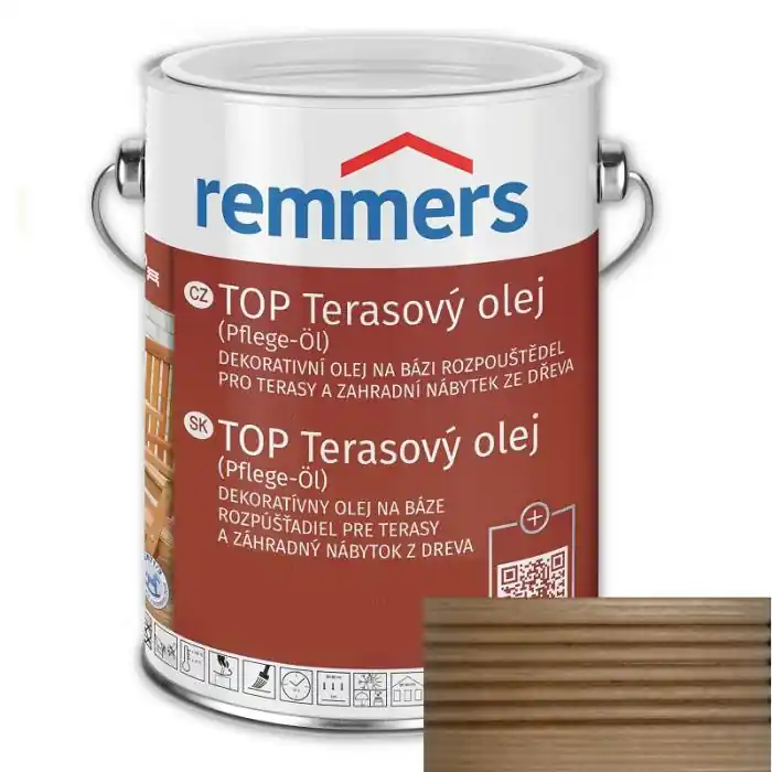 Značkový REMMERS TOP TERASOVÝ OLEJ MODŘÍN 5,0L