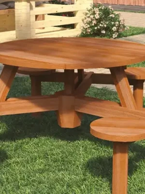 Oblíbený Tuindeco Rondo picnic table