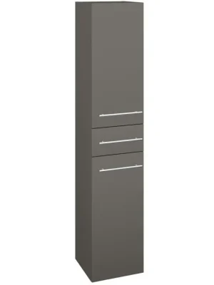 Akce Vysoká skříň s košem DOS SVD2ZK 35 - N06 Lava / Úchytka T02 / N06 Lava / Pravé