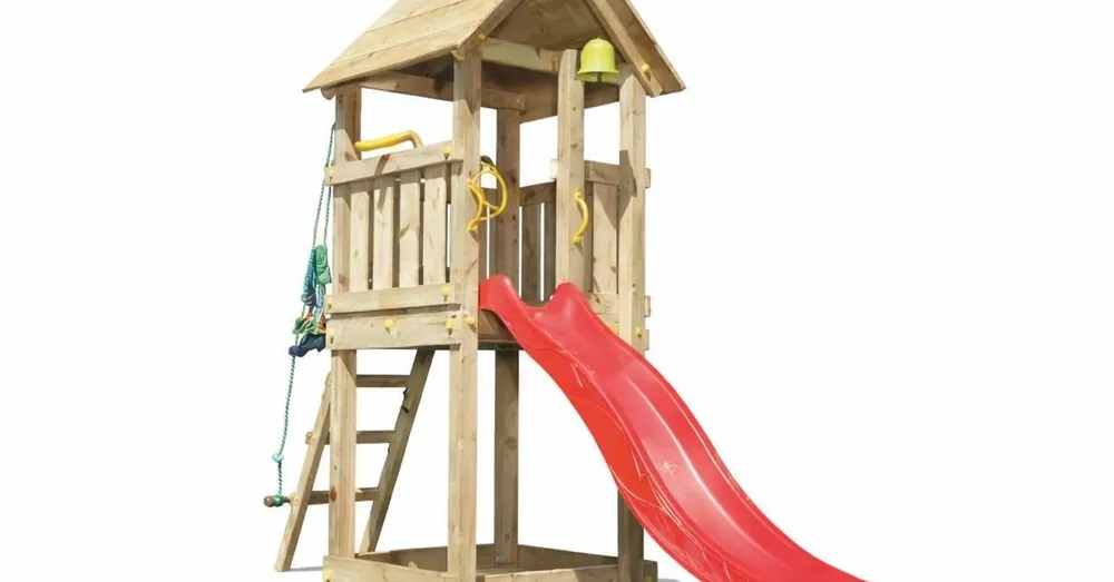 Akční Cena Blue Rabbit Kiosk 120 cm červená žlutá