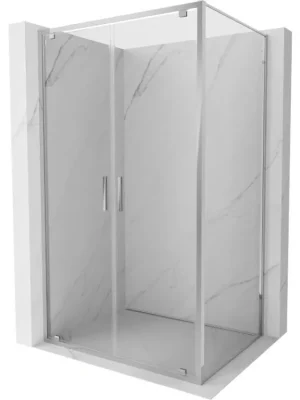Akce MEXEN/S - Exo sprchový kout dveře křídlové 90 x 80, transparent, chrom 8182-090-080-01-00