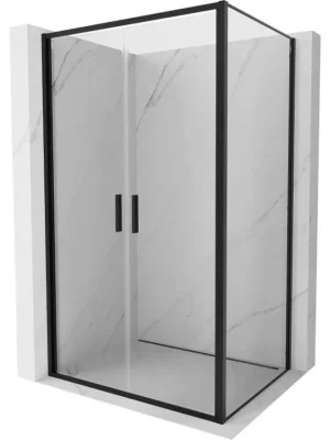 Akce MEXEN/S - Exo sprchový kout dveře křídlové 80 x 95, transparent, černá 814-080-095-70-00