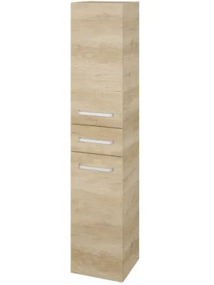 Zlevněný Vysoká skříň s košem DOS SVD2ZK 35 - D15 Nebraska / Úchytka T01 / D15 Nebraska / Levé