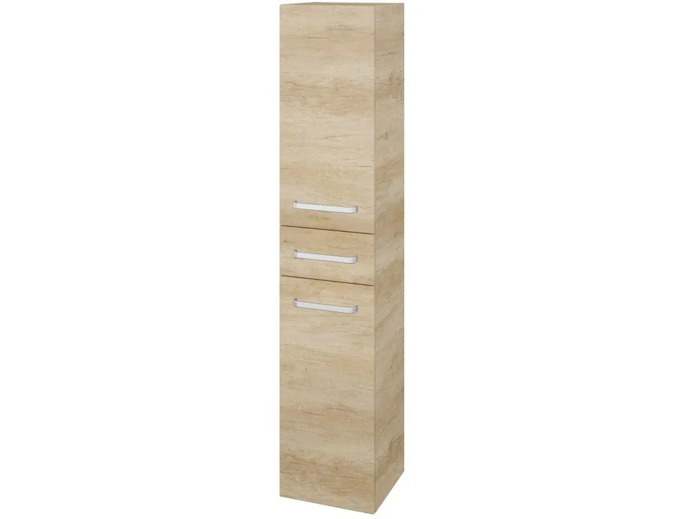 Zlevněný Vysoká skříň s košem DOS SVD2ZK 35 - D15 Nebraska / Úchytka T01 / D15 Nebraska / Levé