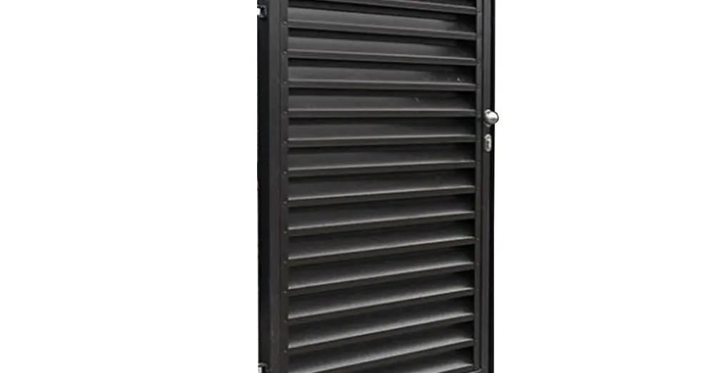 Zlevněný Scobax Solid Air branka 1,2 m RAL 8019 | tmavě hnědá