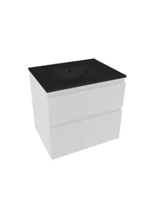 Akce Koupelnová skříňka 2 zásuvková s umyvadlem Naturel Savona 58x53x44,8 cm bílá lesk SAVONA260BIC