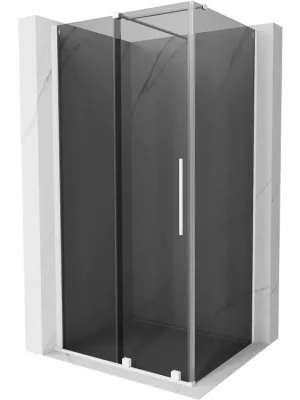 Zlevněný MEXEN/S - Velar sprchový kout, posuvné dveře 110 x 100, grafit, bílá 871-110-100-41-20