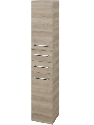 Značkový Vysoká skříň s košem DOS SVD2Z2K 35 - D17 Colorado / Úchytka T03 / D17 Colorado / Levé