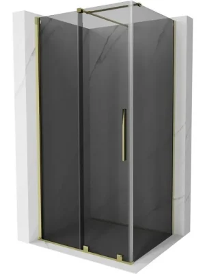 Akční Cena MEXEN/S - Velar sprchový kout, posuvné dveře 90 x 120, grafit, zlato 871-090-120-41-50